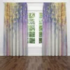 Lavender Nights Boho Chic Sheer and Window Curtains