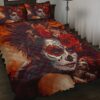 Skull Quilt Bedding Set