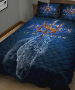 Alternative view of Jesus Horse Quilt Bedding Set