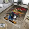 Hot Rod Woodpecker Smoke Rug