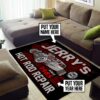 Personalized Hot Rod Repair Call 247 Rug