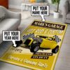 Personalized Garage Hot Rod And Custom Rug