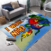 Rat Fink I Work For Nitro Rug