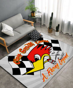 Woodpecker Hot Rod A Racing Legend Rug