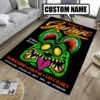 Personalized Rat Fink Hot Rod Garage 24 Hour Service Rug