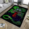 Hot Rod Pin Stripe Rat Rod Rug