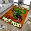 Hot Rod Garage No Limits No Fear Rug