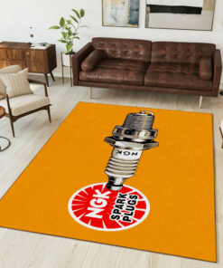 Hot Rod Garage Spark Plug Rug