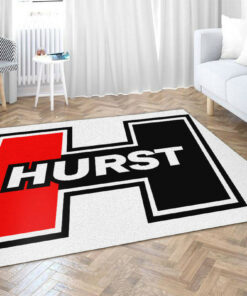 Vintage Drag Racing Hot Rod Rug