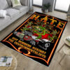 Hate Hot Rod Rug