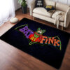 Bat Fink Hot Rod Kustom Classic Rug