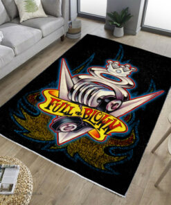 V8 Full Blown Hot Rod Rug