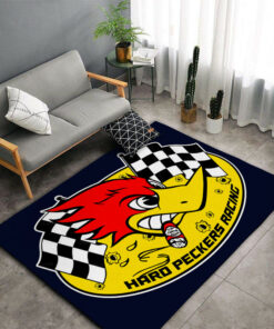 Hot Rod Hard Peckers Speed Shop Rug