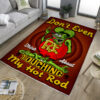 Rat Fink Don't Event Think About Touching My Hot Rod Rug