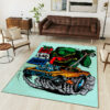 Big Bad Chevy Hot Rod Rug