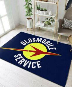 Personalized Garage Service Hot Rod Rug