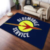 Personalized Garage Service Hot Rod Rug