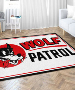 Wolf Patrol Hot Rod Rug