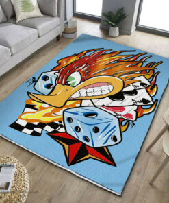 Woodpecker Hot Rod Area Rug