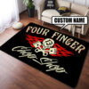 Personalized Chop Shop Hot Rod Rug