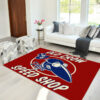 Old Crow Speed Shop Hot Rod Rug