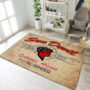 Personalized Sun Devil Speed Shop Hot Rod Rug