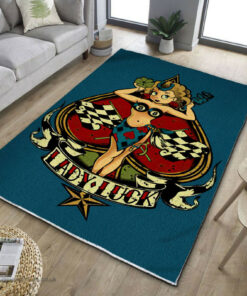 Lady Luck Hot Rod Area Rug
