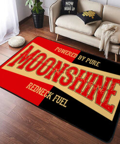 Power By Pure Moonshine Hot Rod Rug