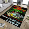 Drag Racing Every Hot Rod Rug