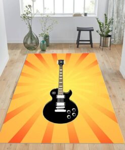 Electric Guitar Area Rug