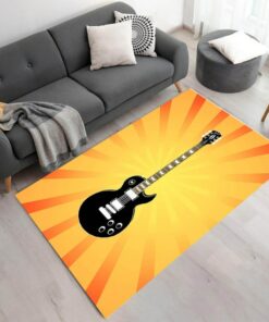 Electric Guitar Area Rug