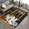 Rock Guitar Area Rug