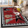 Music Guitar Rug For Living Room Bedroom