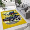 Bat Fink Hot Rod Area Rug