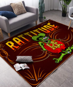 Rattitude Rat Fink Rug
