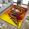 Scary Rat Fink Hot Rod Rug