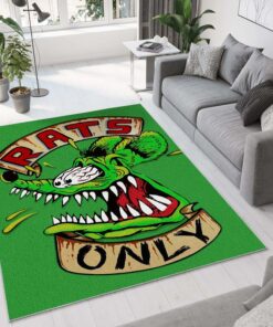 Rat Fink Rat Only Rug