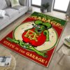 Rat Fink What Happens In Garage Stays In The Garage Rug