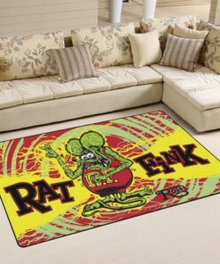 Rat Fink Hot Rod Area Rug