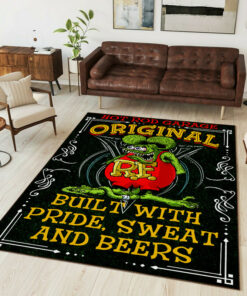 Rat Fink Hot Rod Garage Original Rug