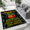 Rat Fink Hot Rod Garage Original Rug