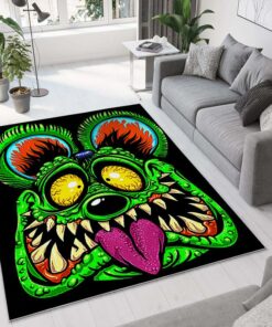 Rat Fink Cool Area Rug