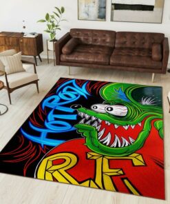 Hot Rod Rat Fink Rug