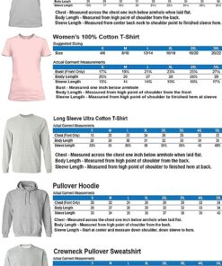 T Shirt size