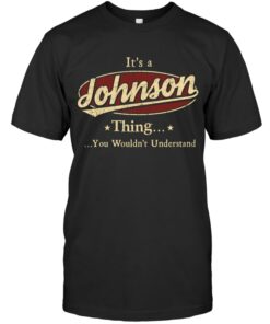 It's A Johnson Thing You Wouldn't Understand