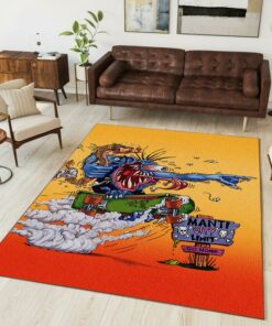 Go Home Rat Fink Rug