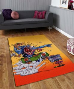 Go Home Rat Fink Rug