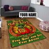 Personalized Garage Rat Fink Rug