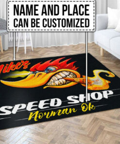 Personalized Hot Rod Woodpecker Speed Shop