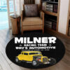 Milner Racing Team Hot Rod Round Mat